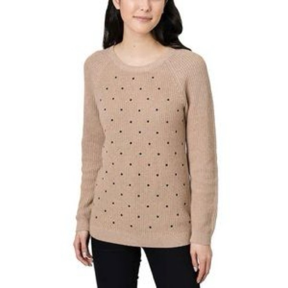 Elle Women’s Beige Sweater Size Small